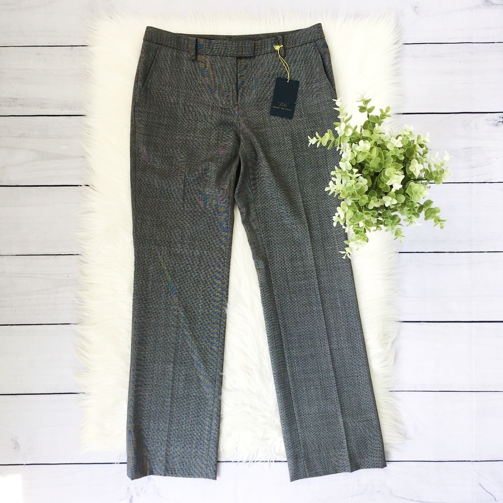 NWT Brooks Brothers Gray Straight Leg Pants #766